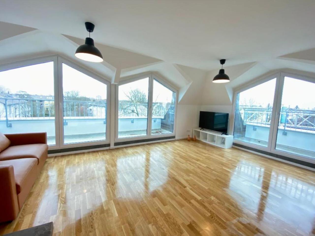 Schoenes Erwachen Im Frankfurter Penthouse Φραγκφούρτη Εξωτερικό φωτογραφία
