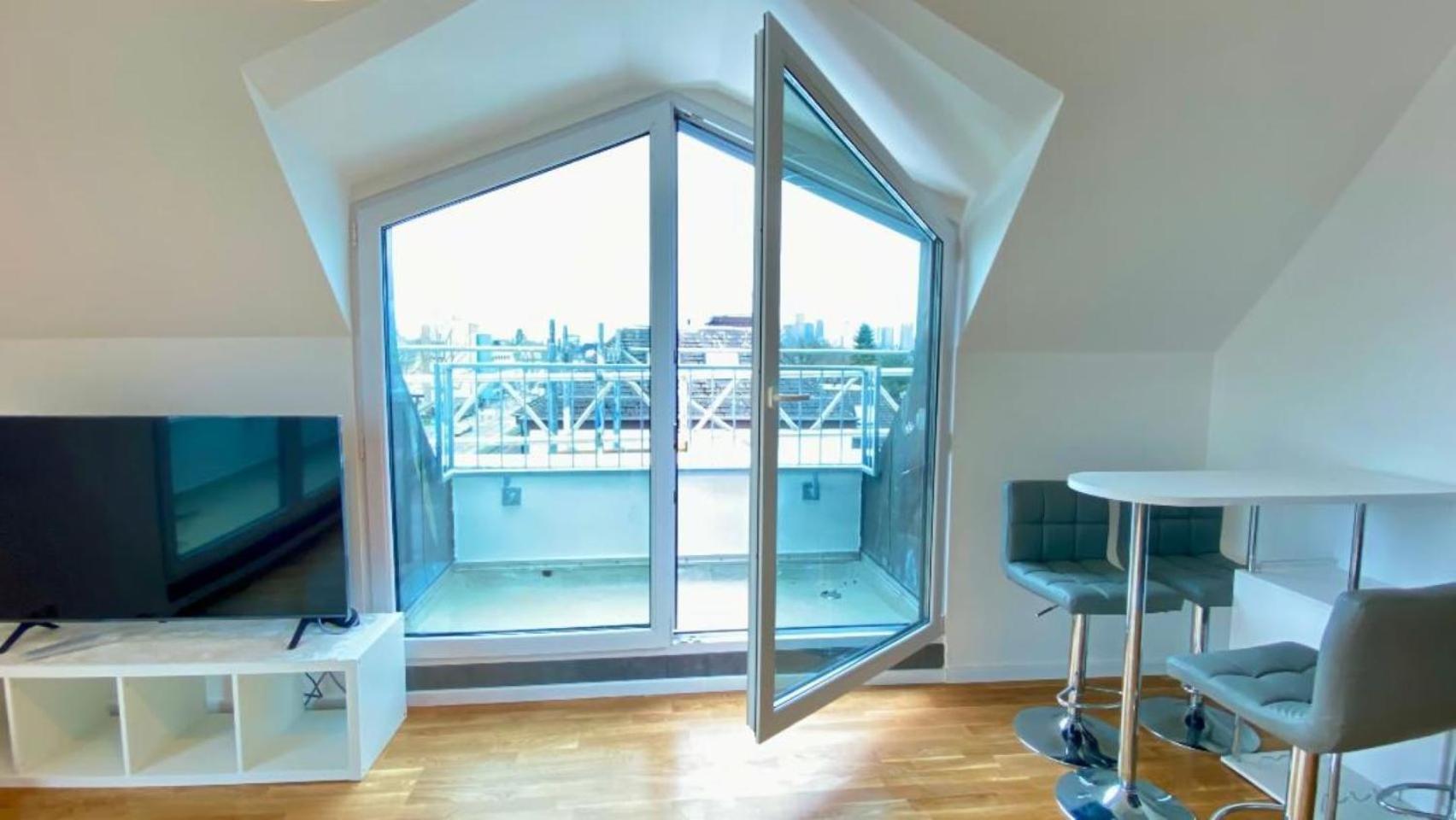 Schoenes Erwachen Im Frankfurter Penthouse Φραγκφούρτη Εξωτερικό φωτογραφία
