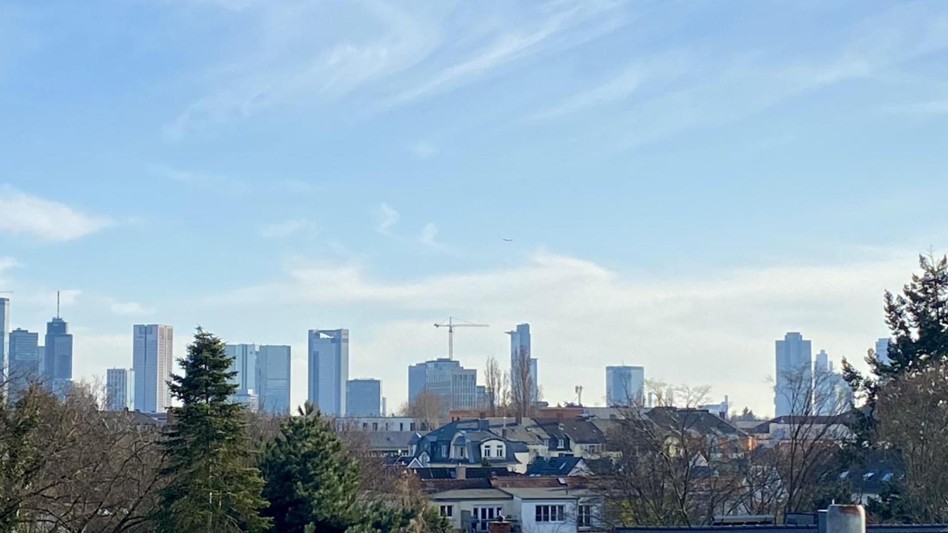 Schoenes Erwachen Im Frankfurter Penthouse Φραγκφούρτη Εξωτερικό φωτογραφία